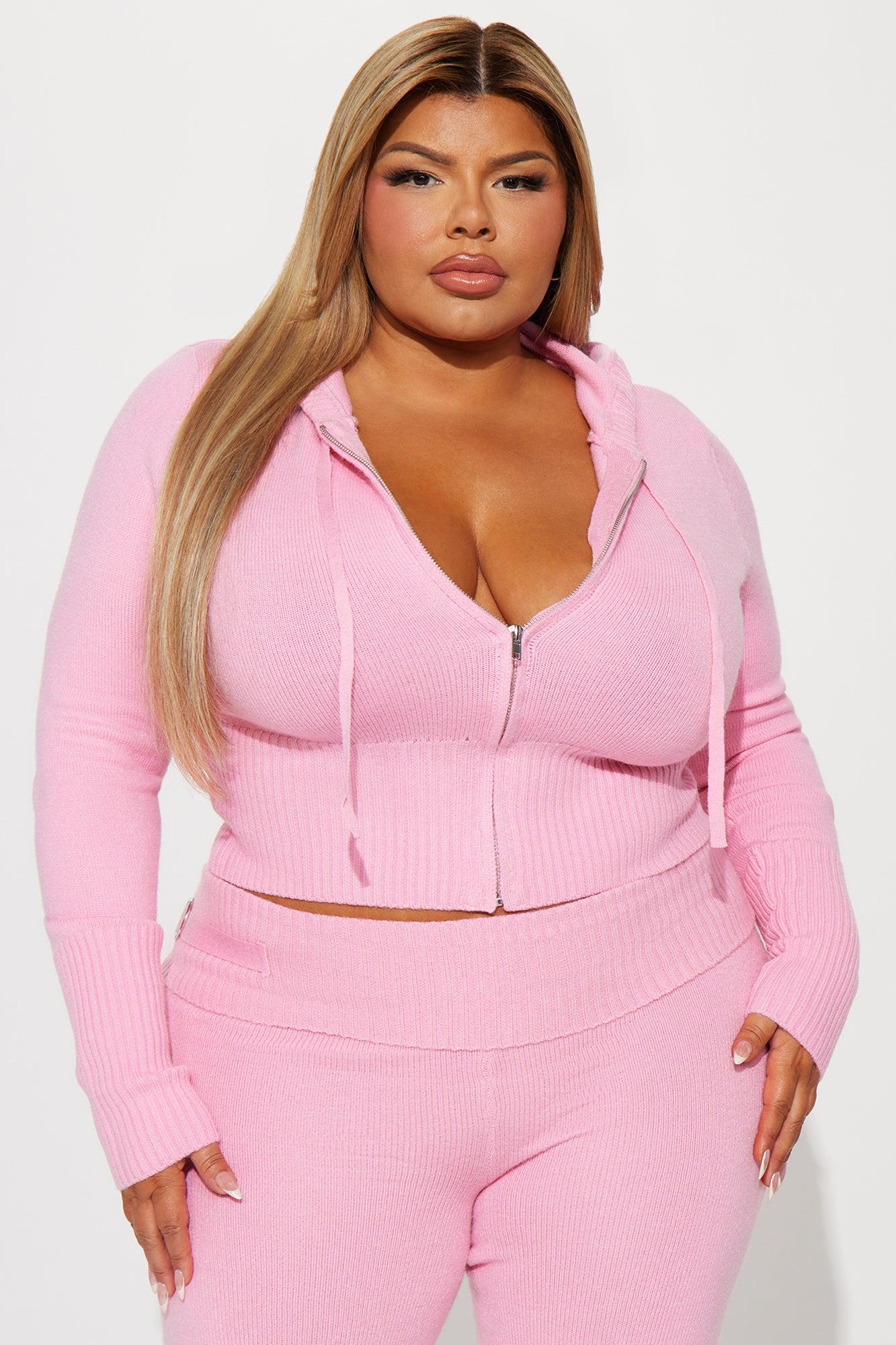Lana Sweater Pant Set - Pink Product Image