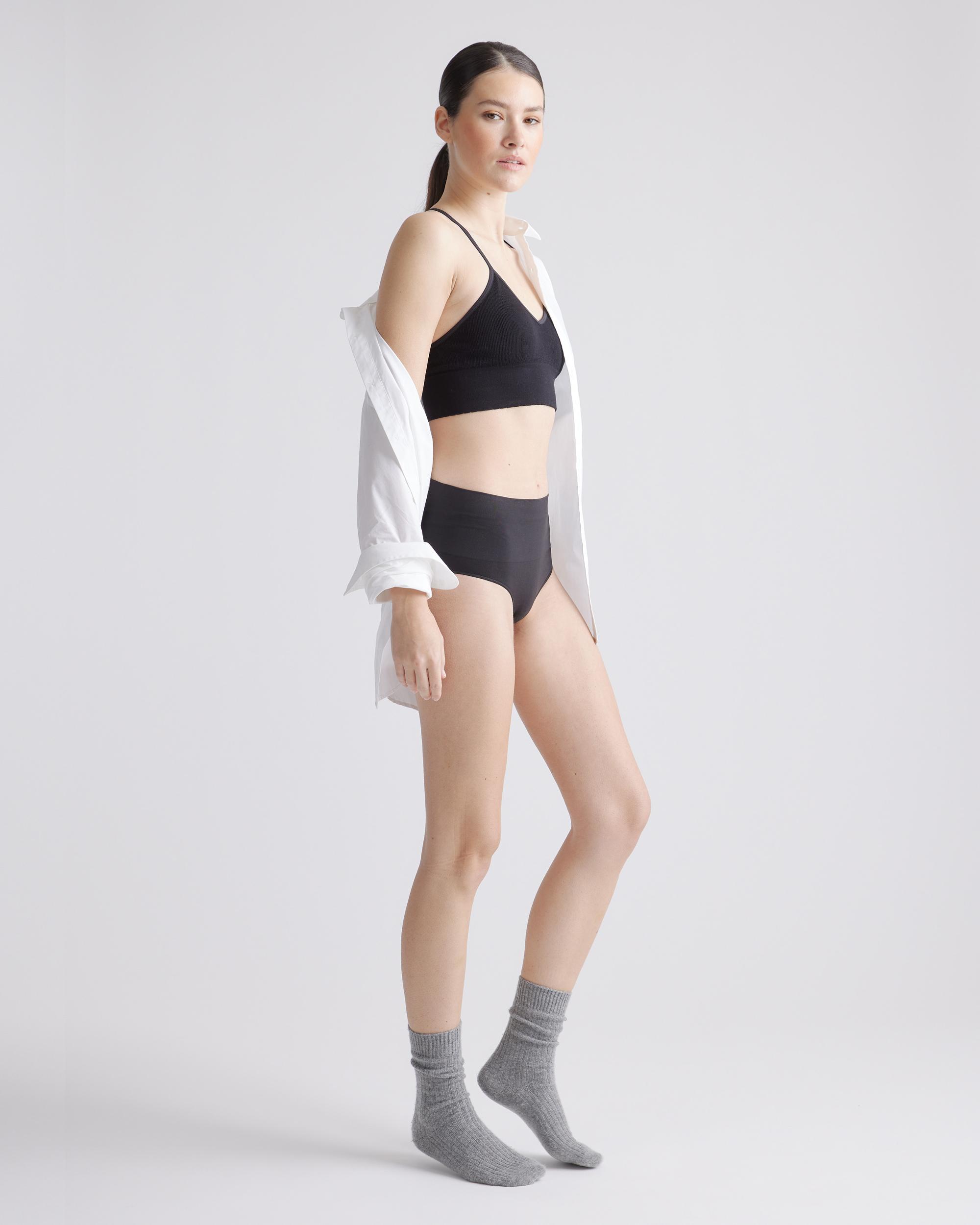 Quince | Women's Shaping High-Waisted Brief Nylon/Spandex Product Image