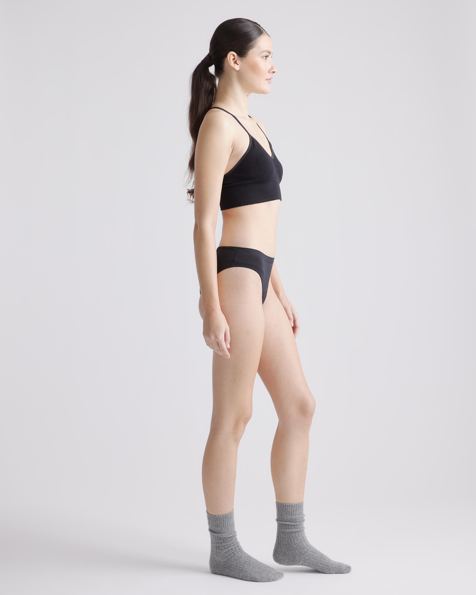 Quince | Women's Smoothing Comfort Bikini Nylon/Spandex Product Image