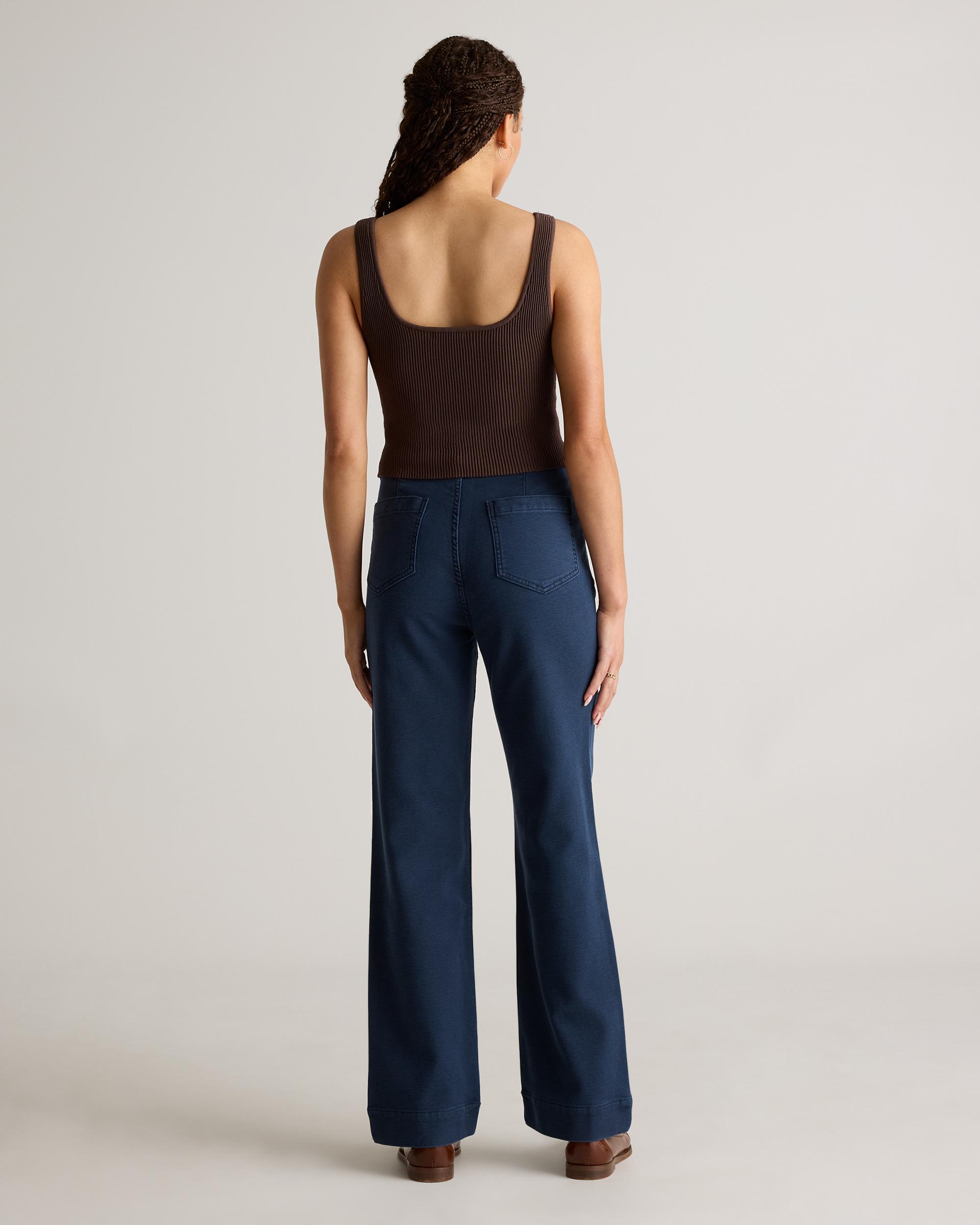 Quince | Women's French Terry Wide Leg Pants Cotton Product Image