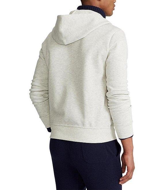 Polo Ralph Lauren Double-Knit Heathered Full-Zip Hoodie Product Image