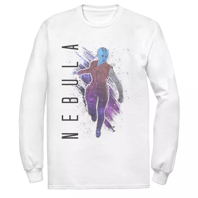 Men's Marvel Avengers Endgame Nebula Tee, Size: Medium, White Product Image