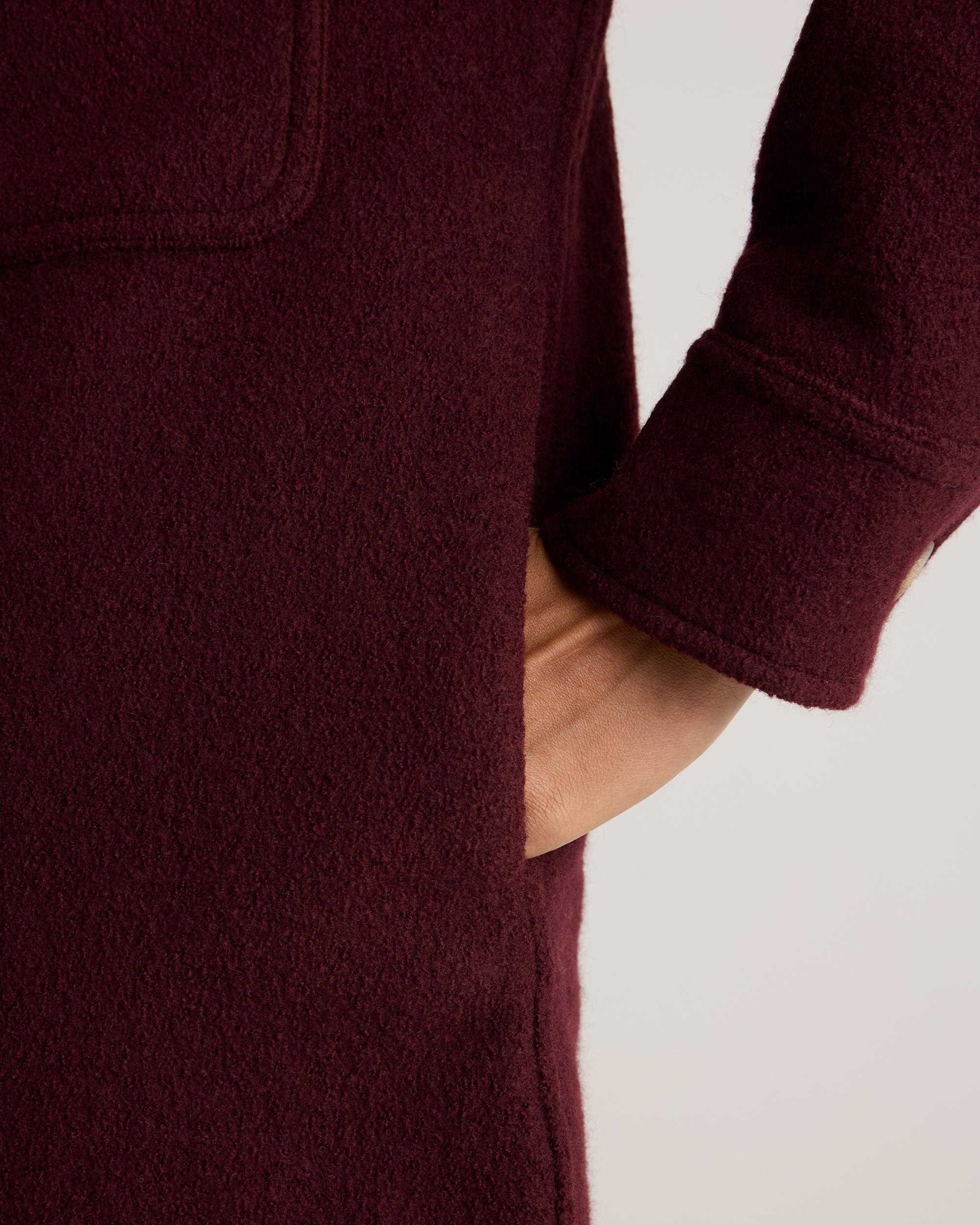 Quince | Women's 100% Merino Wool Long Shirt Jacket Size XS Product Image