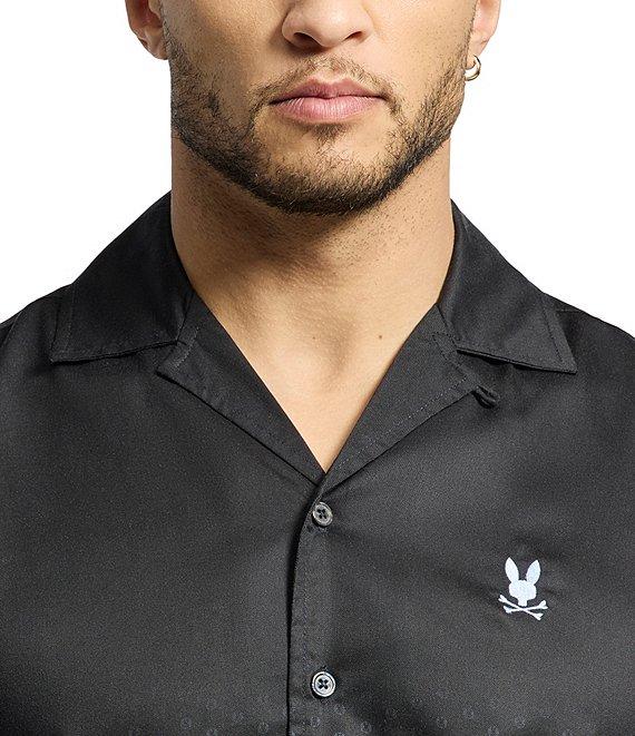 Psycho Bunny Bendigo Tencel Short Sleeve Woven Camp Shirt Product Image