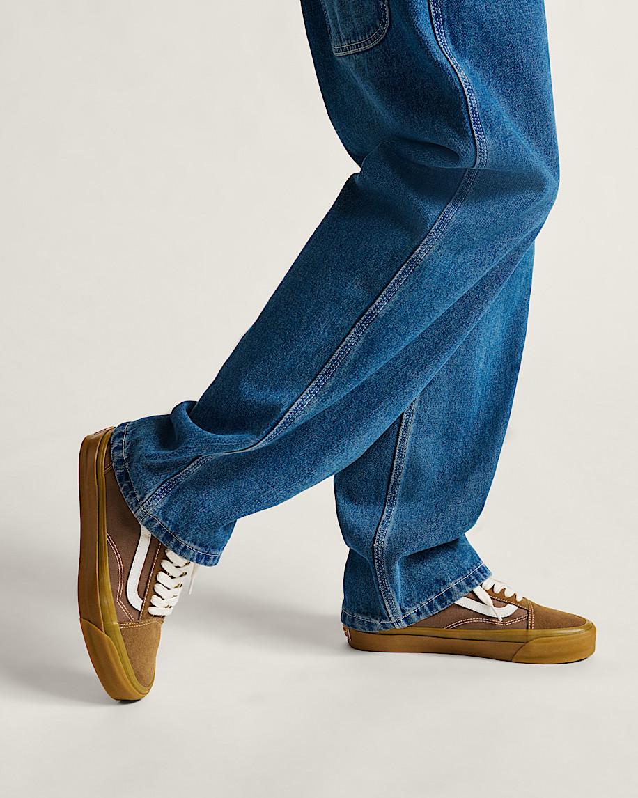 Premium Old Skool Gum Shoe in Sepia Brown / Gum| Vans US Product Image