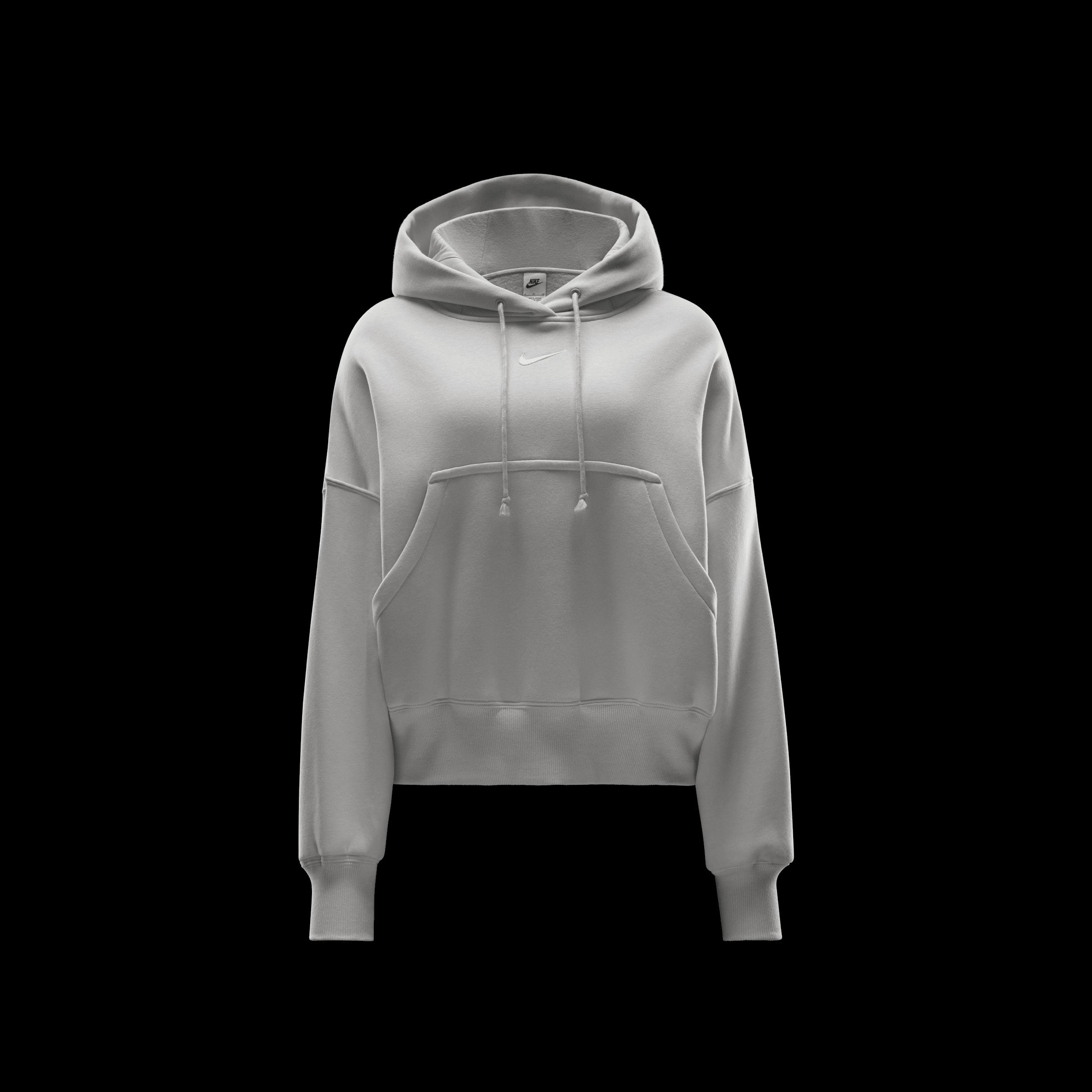 Womens Nike Sportswear Phoenix Fleece Over-Oversized Pullover Hoodie | DQ5858-104 Product Image