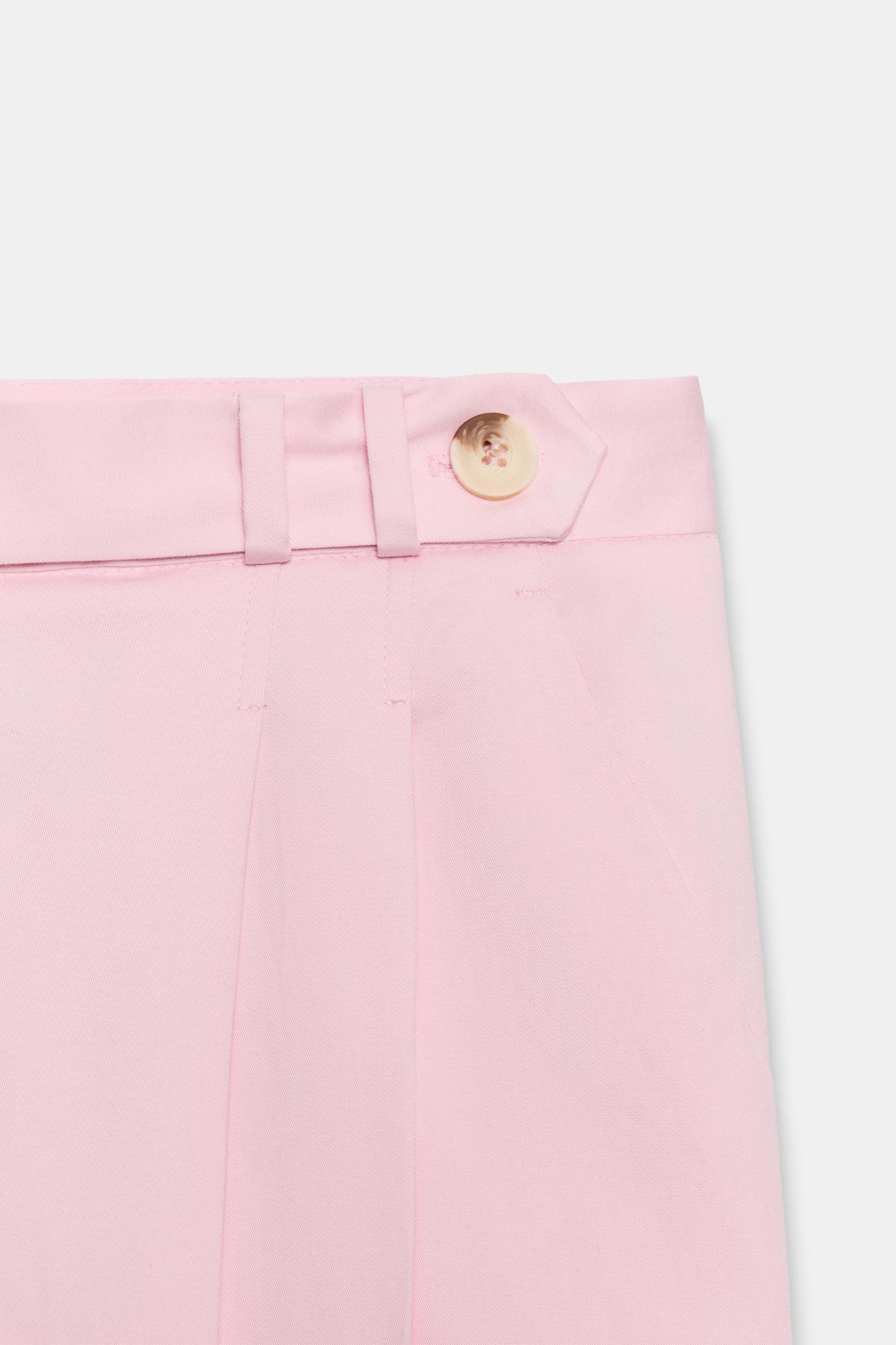 WIDE LEG PLEATED PANTS Product Image