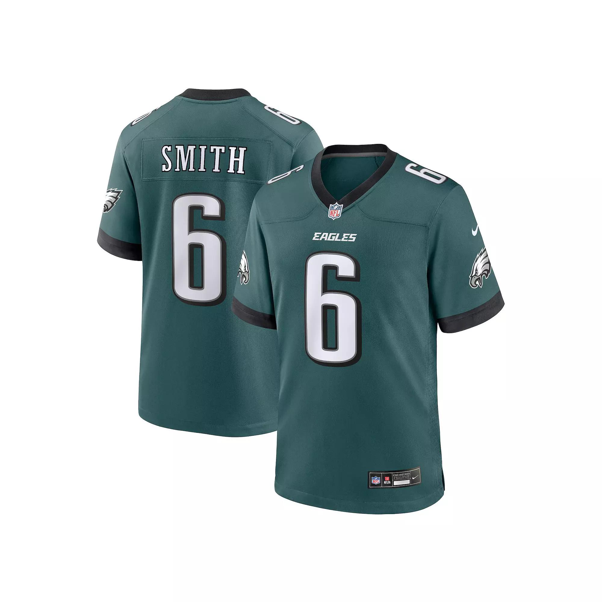DeVonta Smith Philadelphia Eagles Nike Mens NFL Game Jersey | 67NM0ABR86F-00S Product Image