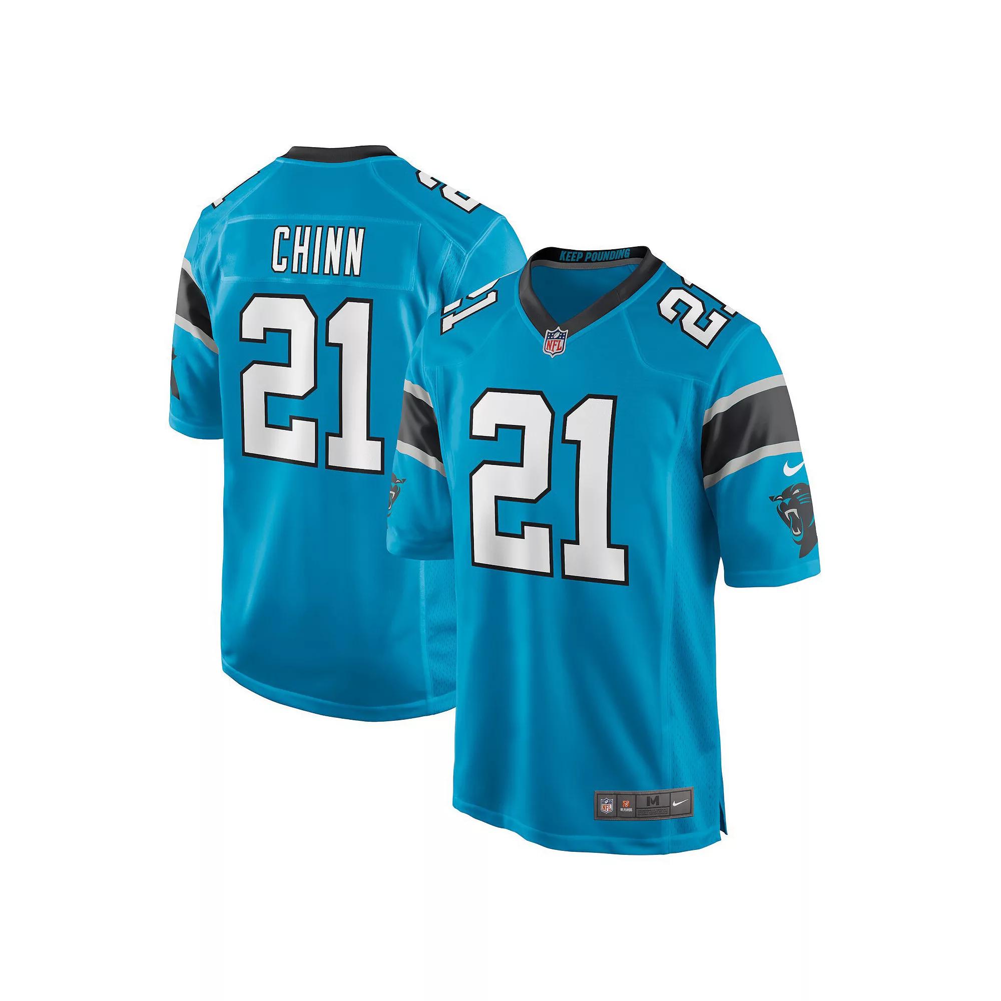 Mens Nike Jeremy Chinn Carolina Panthers Game Jersey Product Image