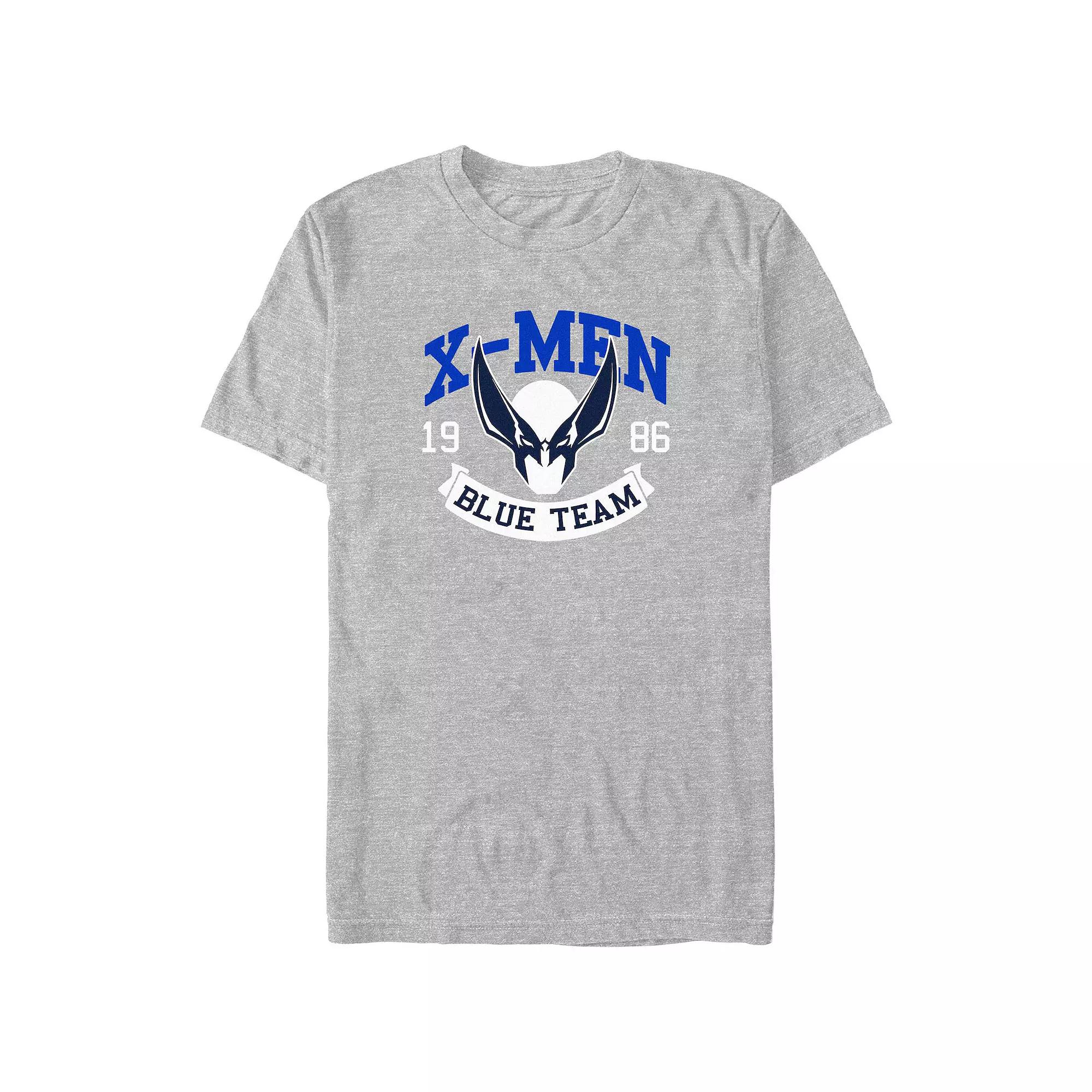 Big & Tall Marvel X-Men 1986 Blue Team Graphic Tee, Men's,  Product Image