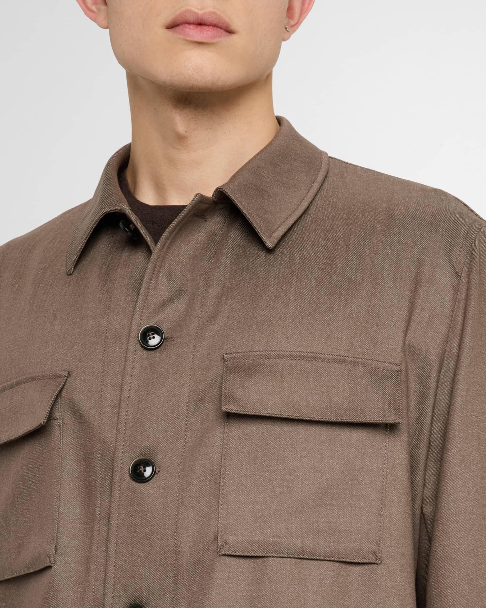 Men's Corvin Wool Shirt Jacket Product Image