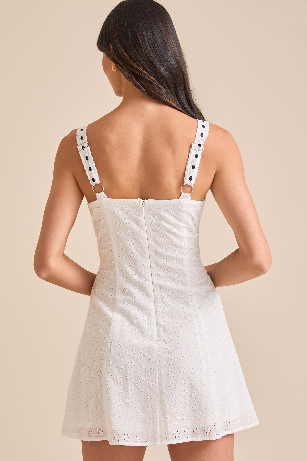 Brooklyn Eyelet Mini Dress Product Image