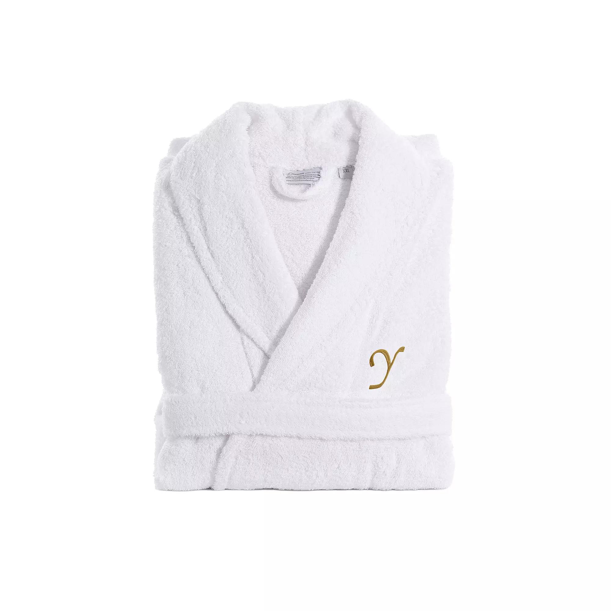 Linum Home Textiles Turkish Cotton Personalized Quick Dry Terry Bathrobe, Adult Unisex,  Product Image