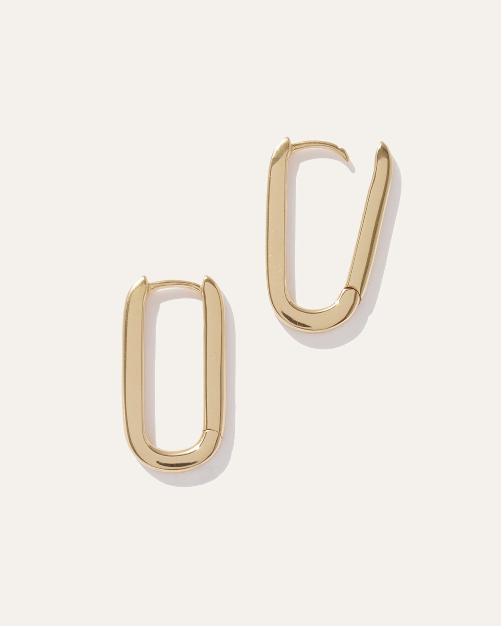 Quince | Women's U Hoop Earrings Product Image