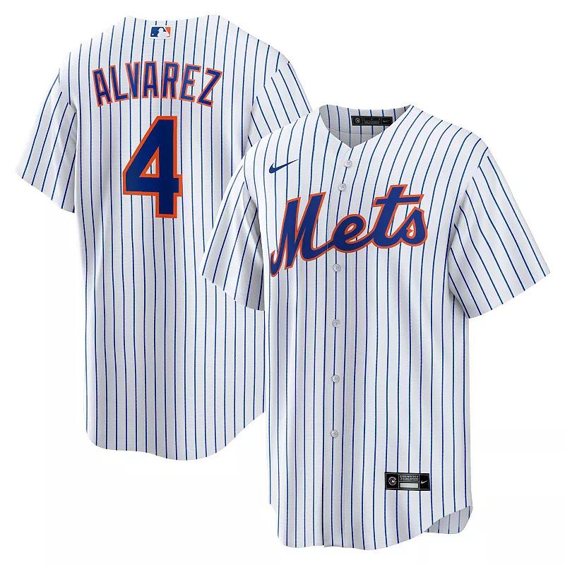 Francisco Alvarez New York Mets Nike Men's MLB Replica Jersey Product Image