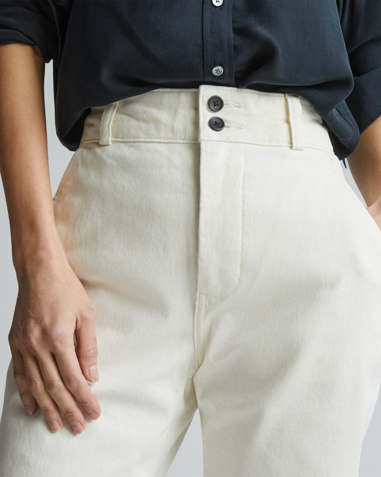 Womens Organic Straight-Leg Pant by Everlane Product Image