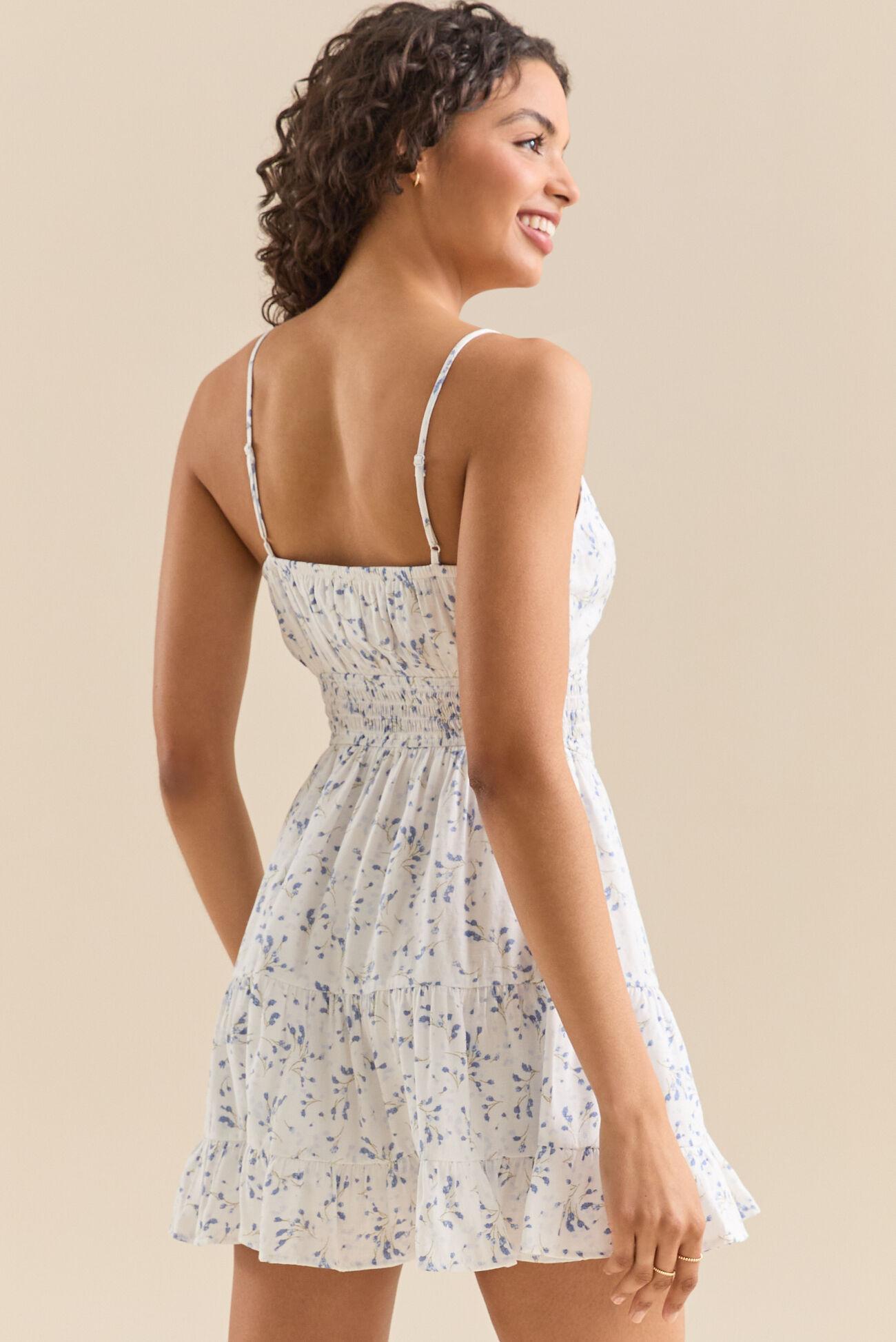 Jade Floral Mini Dress Product Image