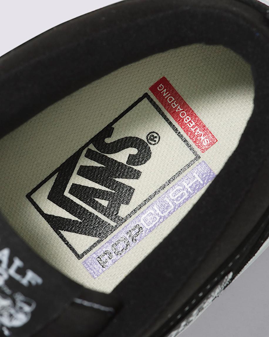 Vans | Skate Half Cab Black/White Skate Shoe Product Image