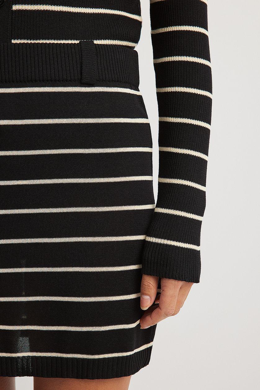 Fine Knitted Mini Skirt Product Image