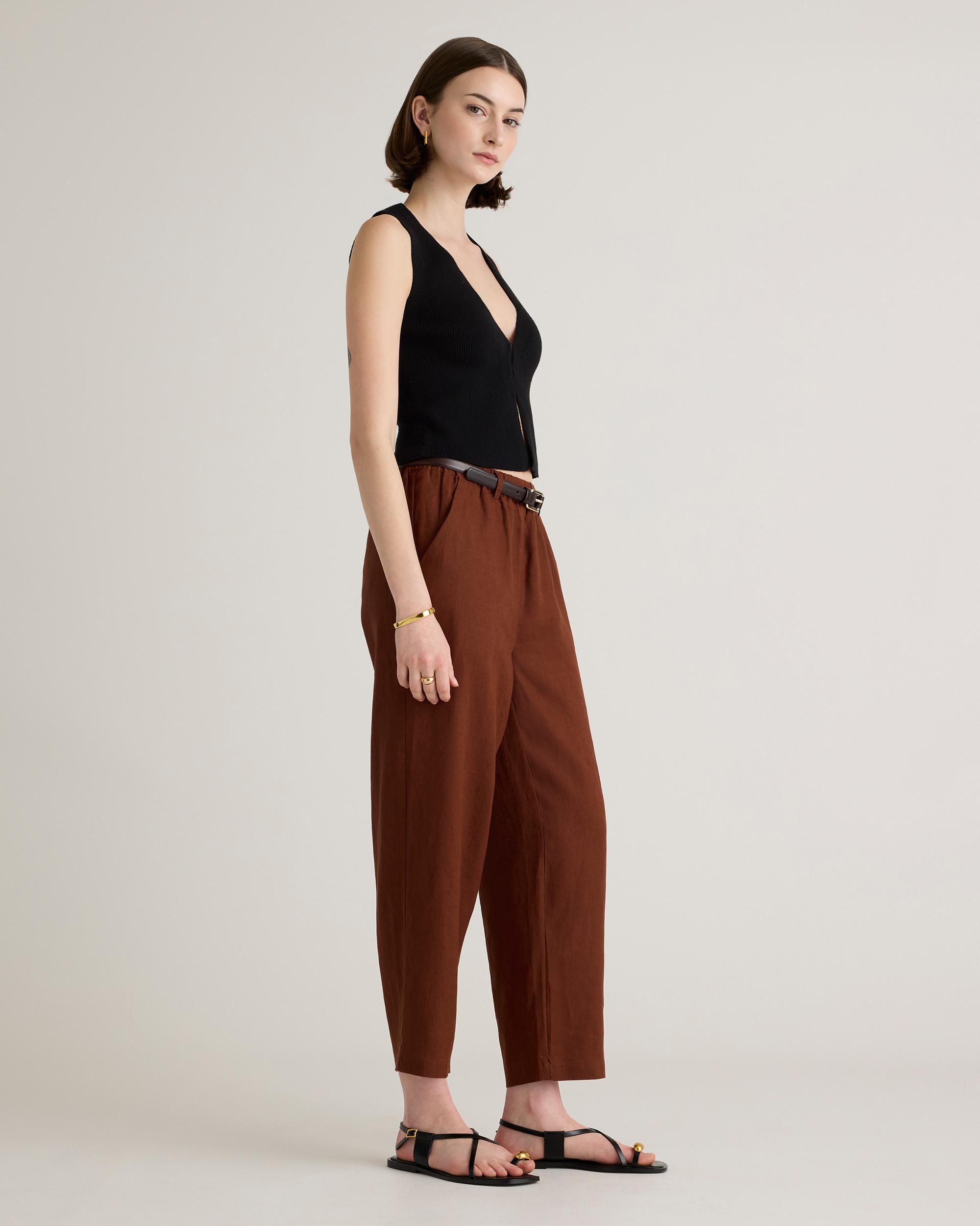 Quince | Women's 100% European Linen Pants Product Image