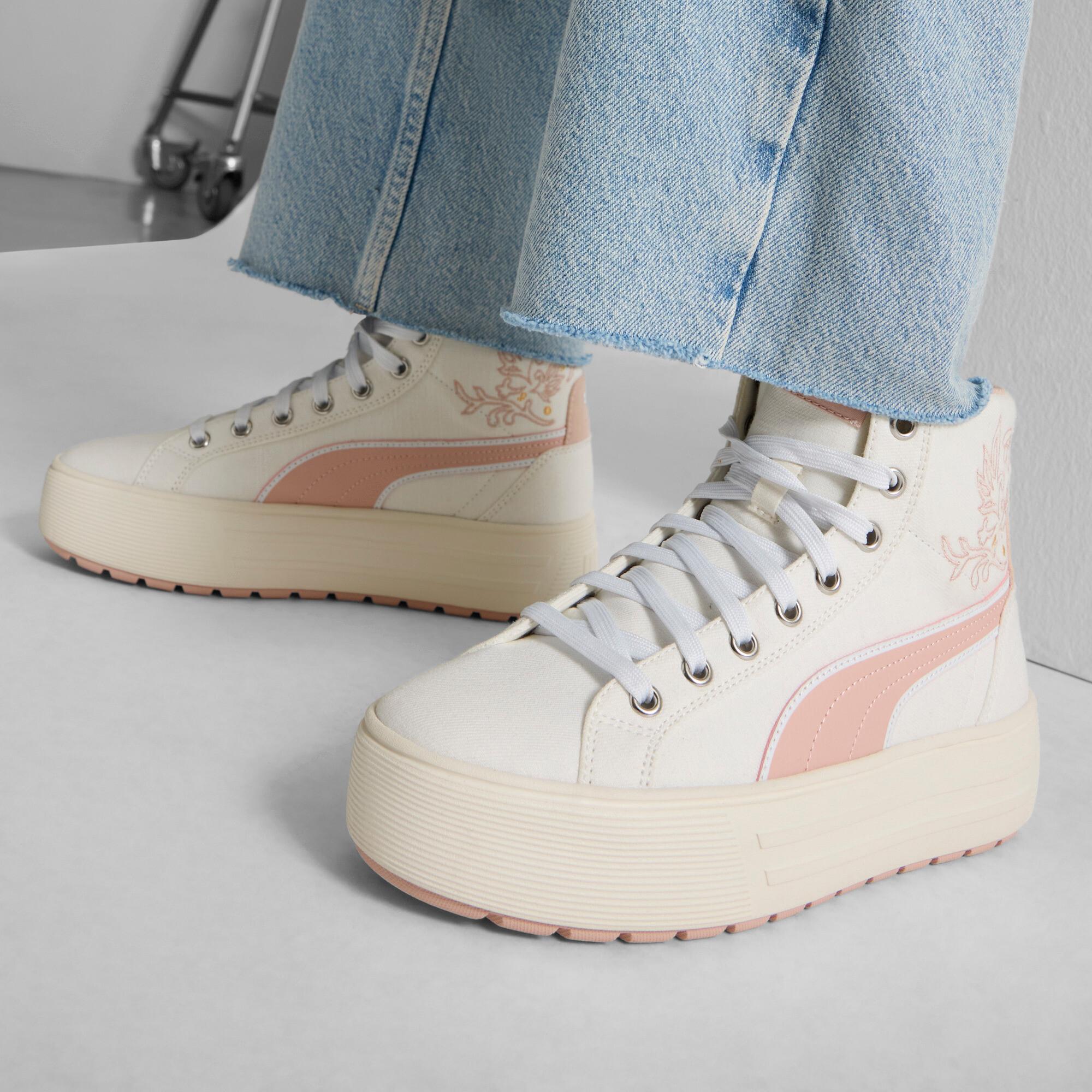 PUMA Kaia 2.0 Novelty Flower Women's Mid Sneakers Product Image