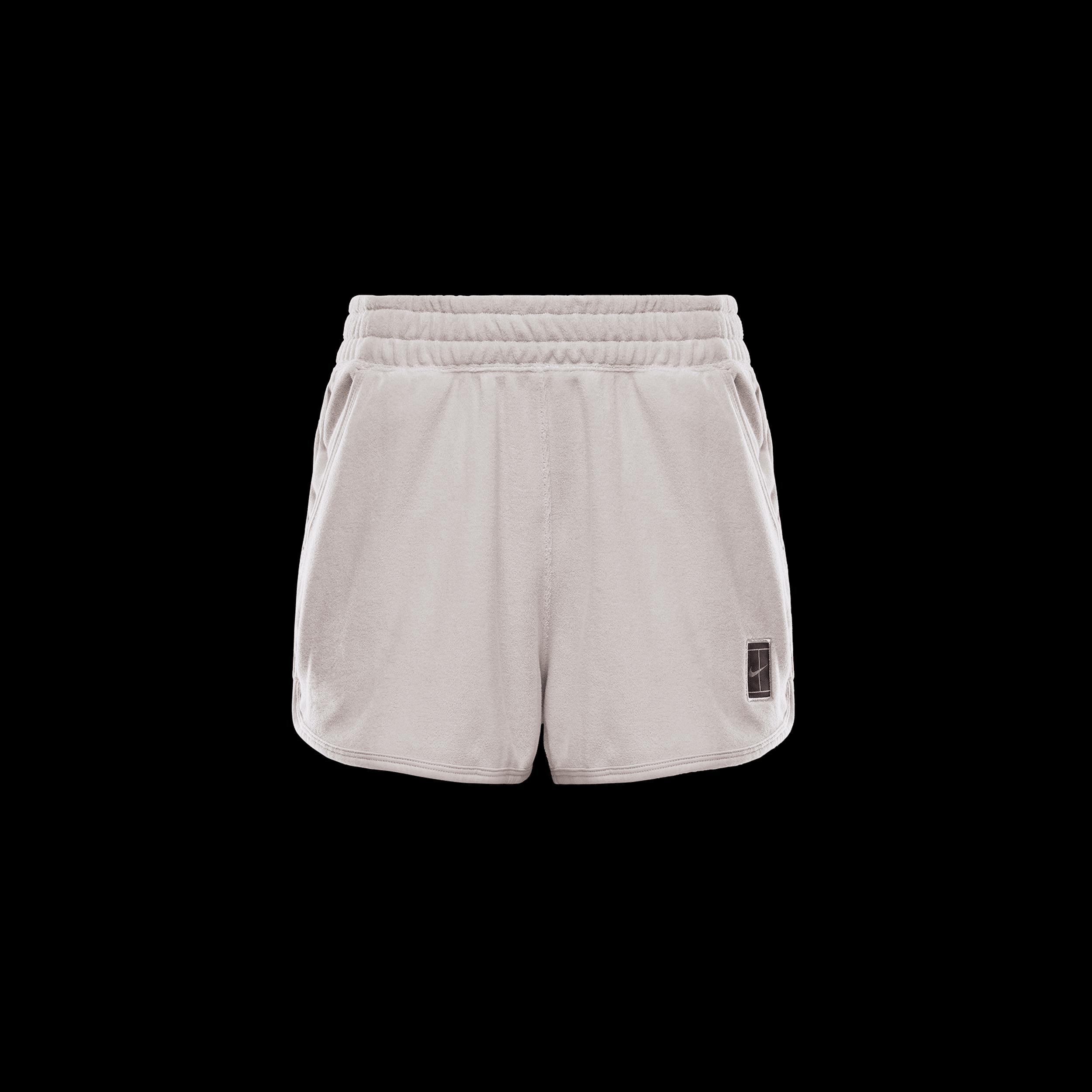 Nike Women's Court Heritage Mid-Rise French Terry Tennis Shorts Product Image