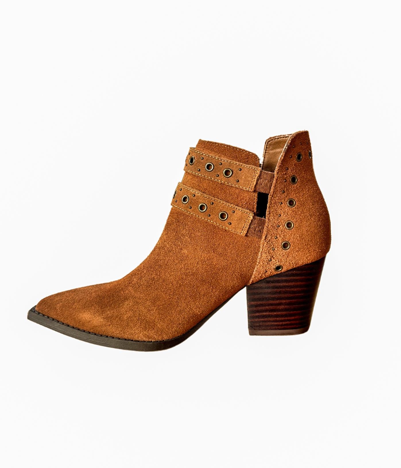 Elsa Leather Ankle Boot in Tan (Online Exclusive) Product Image