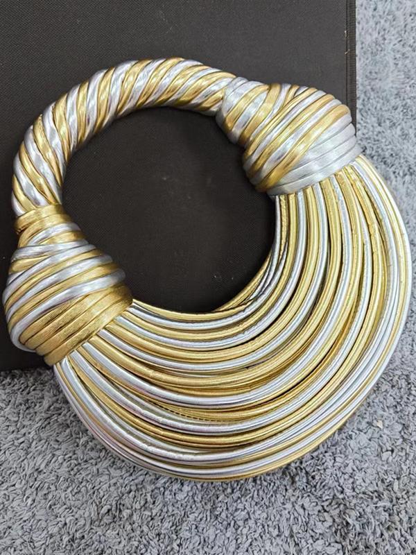 Geometric Zipper Handbags Product Image