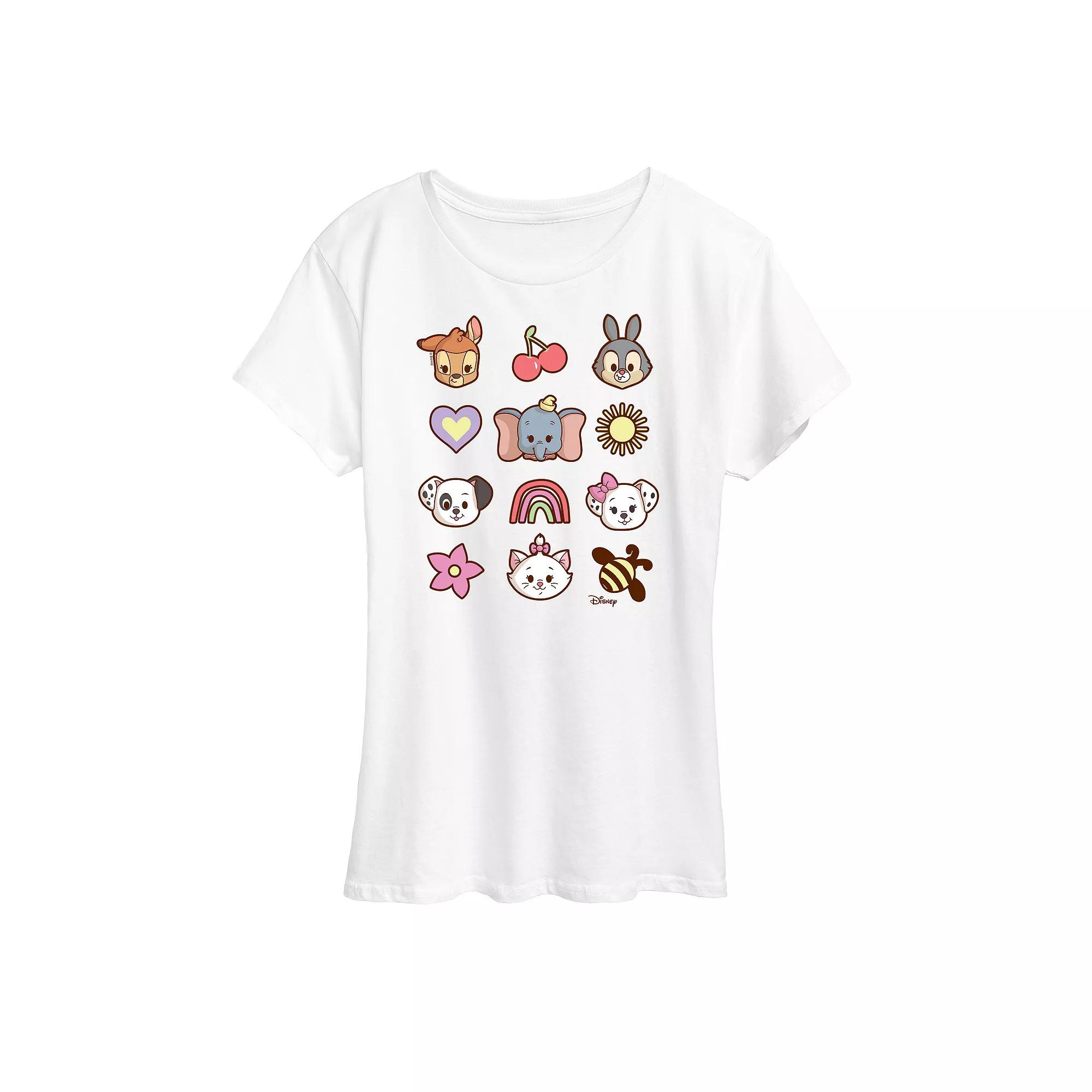 Disney's Women's Character Group Graphic Tee, Girl's,  Product Image