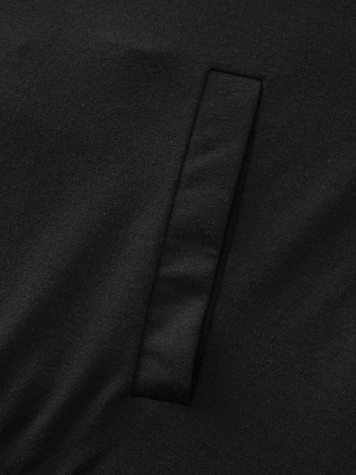 Stretchy Polka Dots Half-Zipper Sweatshirt Female Product Image