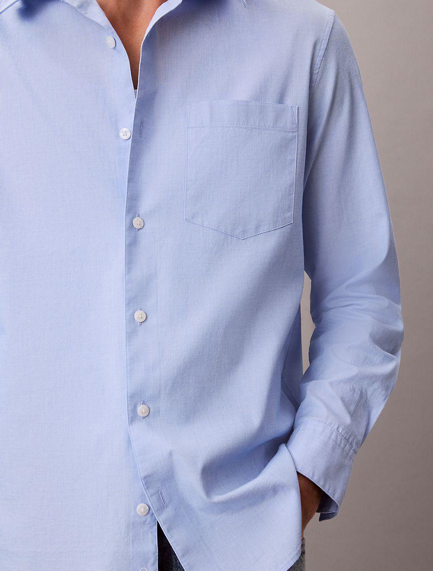 Washed Poplin Classic Button-Down Shirt Product Image