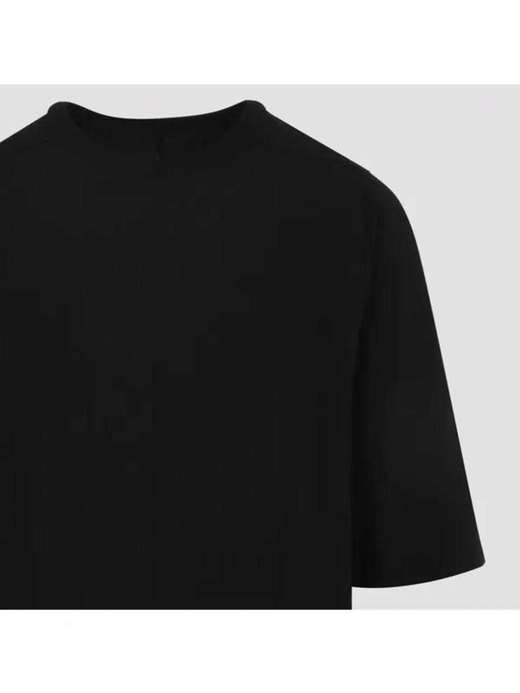 RICK OWENS Short-sleeve Organic-cotton T-shirt In Multi Product Image