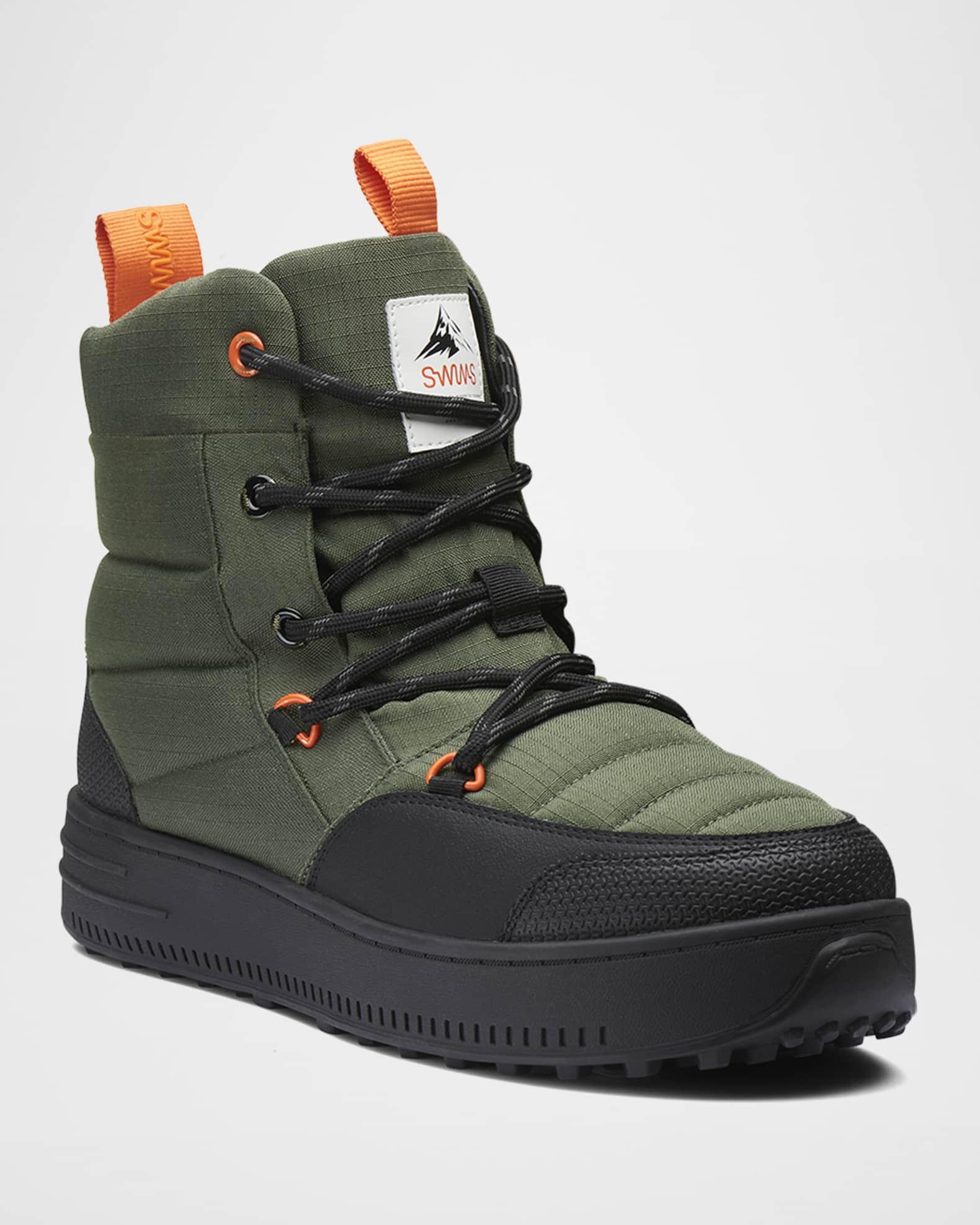 Men's Snow Runner Water-Resistant Quilted Boots Product Image