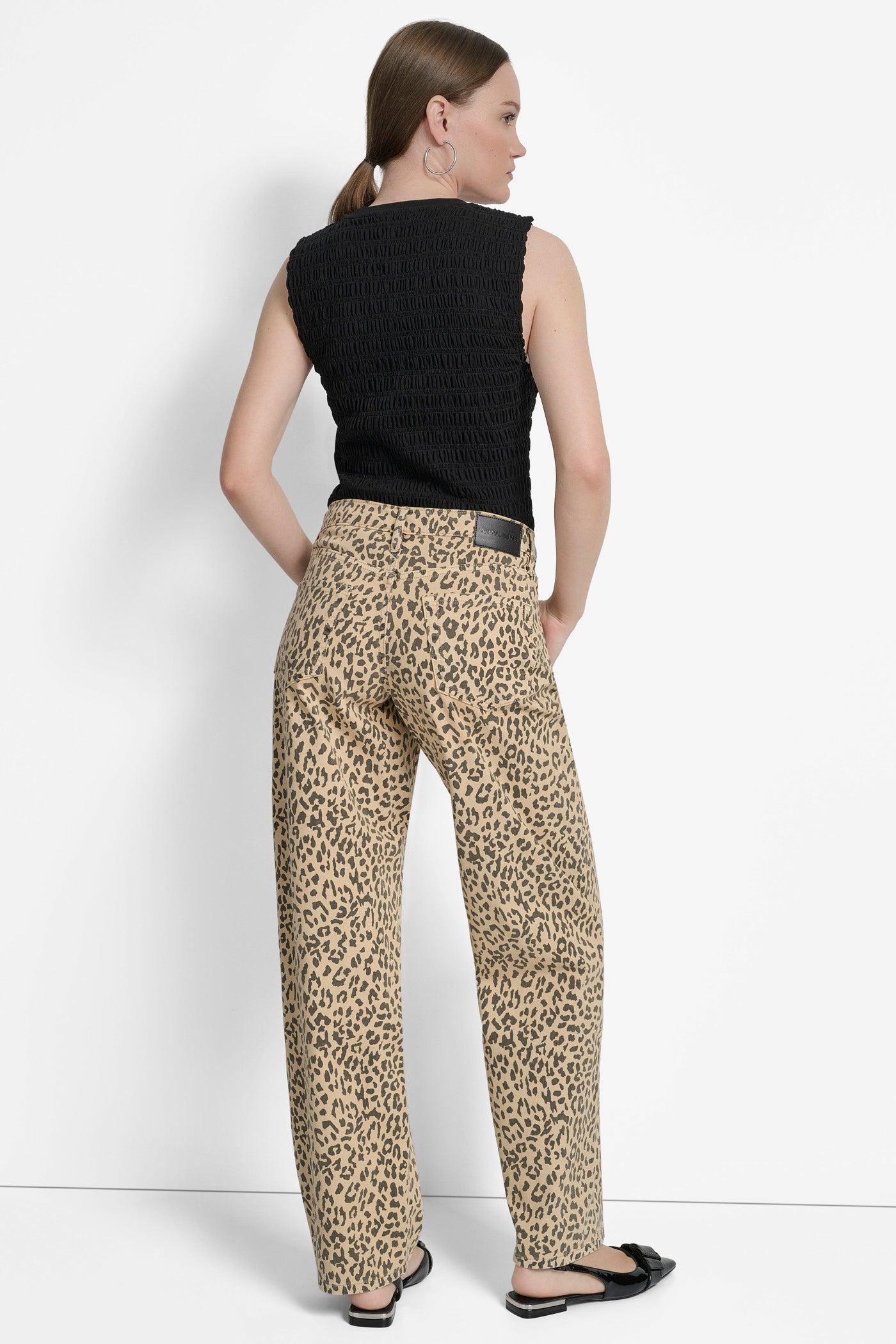 HIGH-RISE RAW EDGE FLARE JEAN Product Image