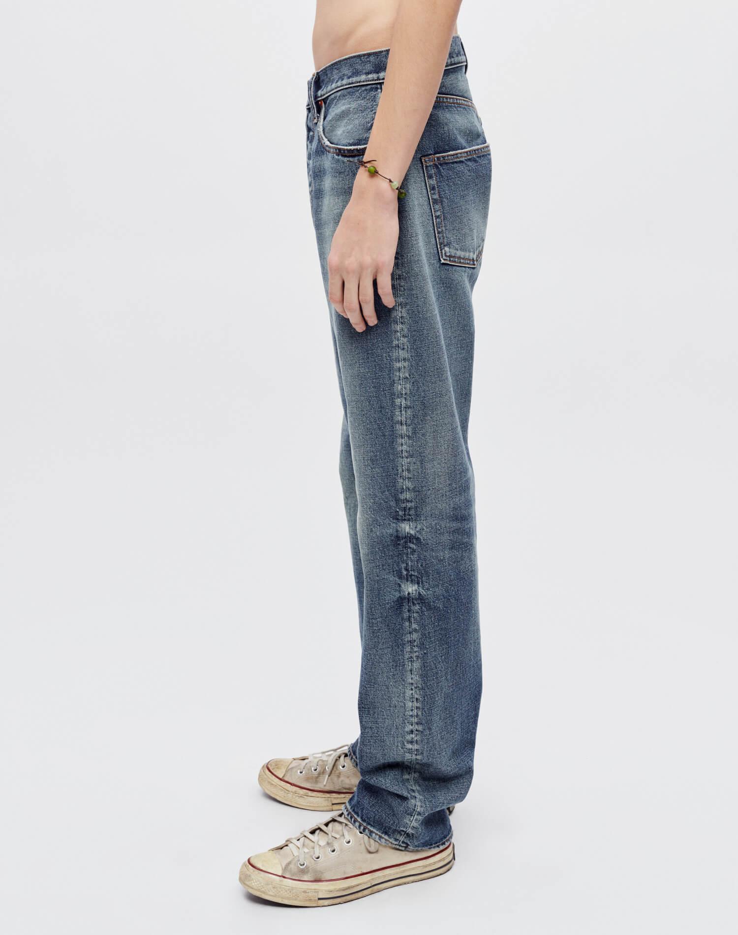 1401 Straight - Worn In Blue Male Product Image