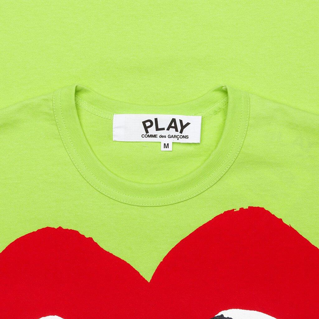 Pastelle Women's Red Logo T-Shirt - Green Female Product Image
