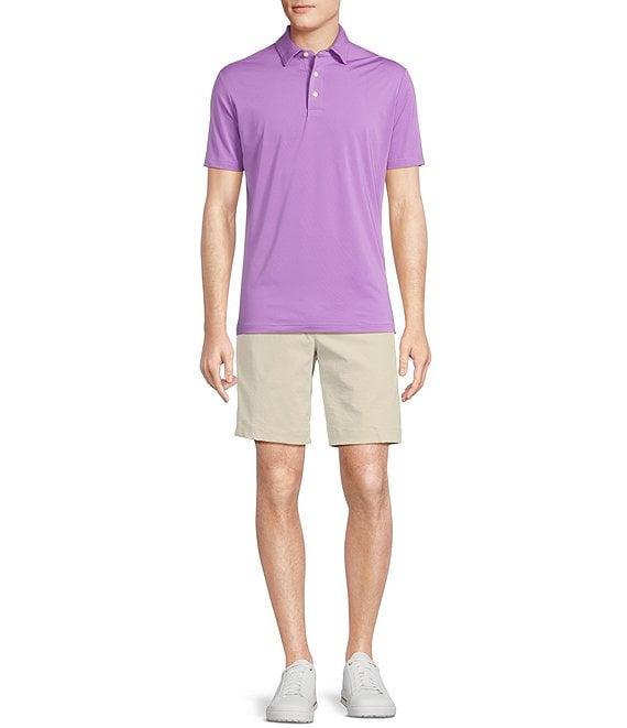 Cremieux Blue Label Performance Stretch Solid Short Sleeve Polo Shirt Product Image