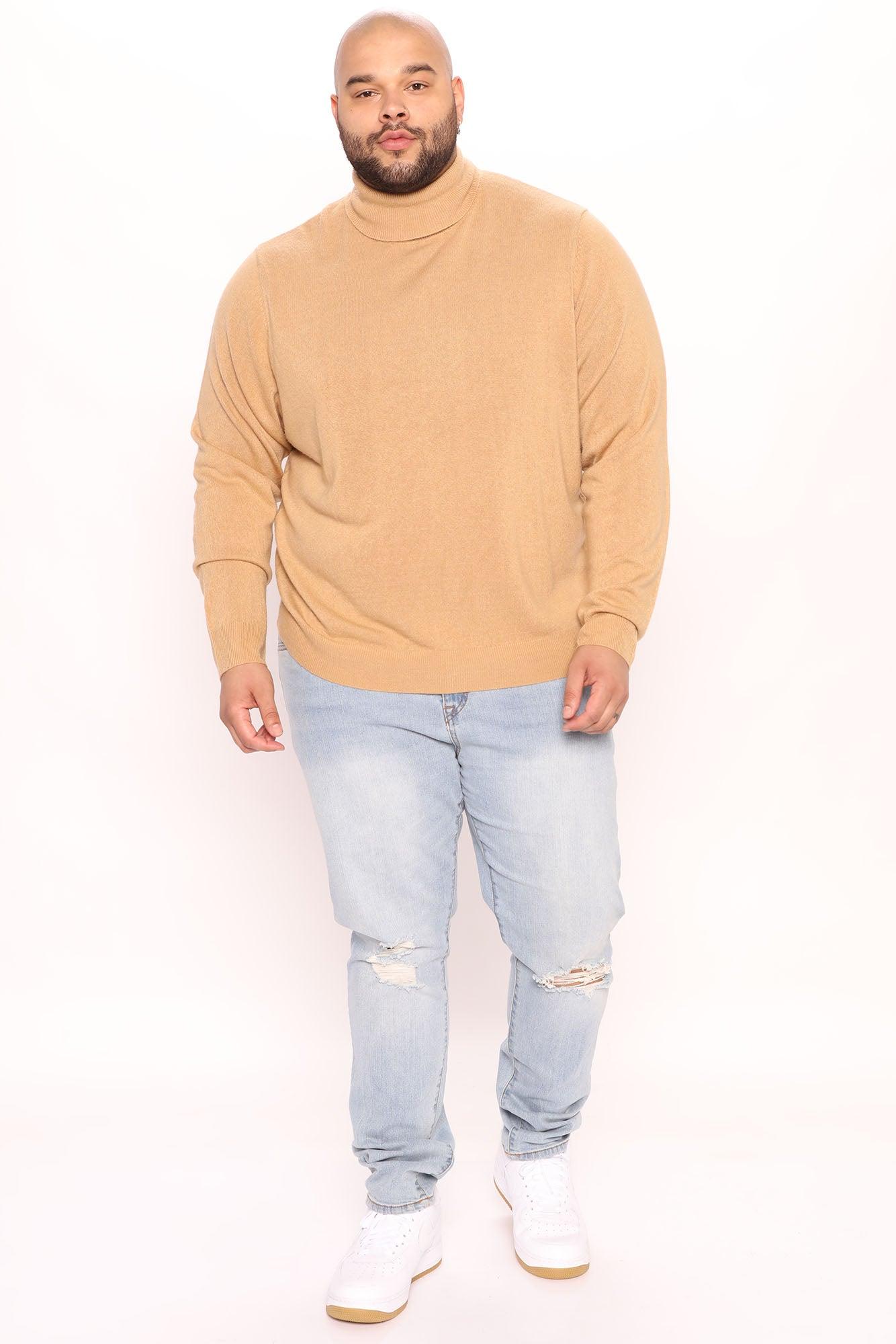 DeAngelo Turtleneck Sweater - Camel Male Product Image