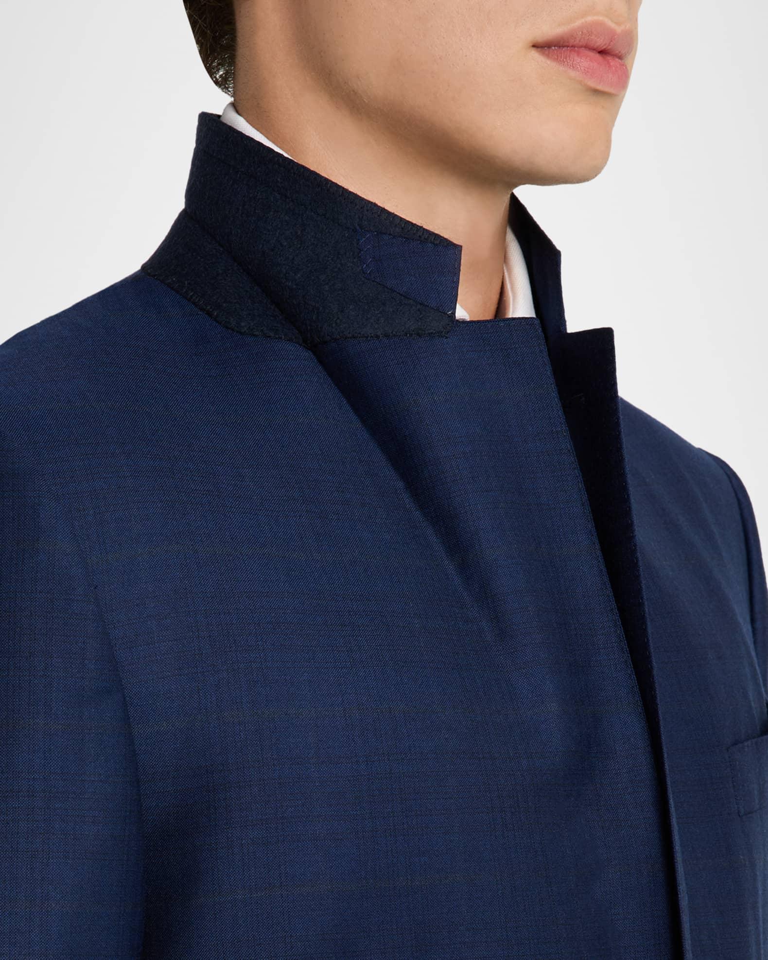 Men's Trofeo Wool Woven Plaid Two-Piece Suit Product Image