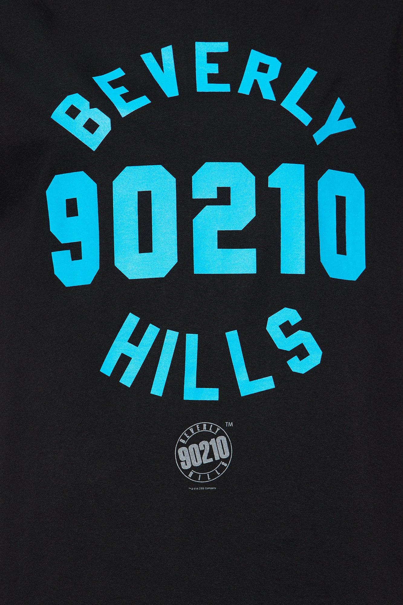 Beverly Hills 90210 Logo Tee - Black Female Product Image