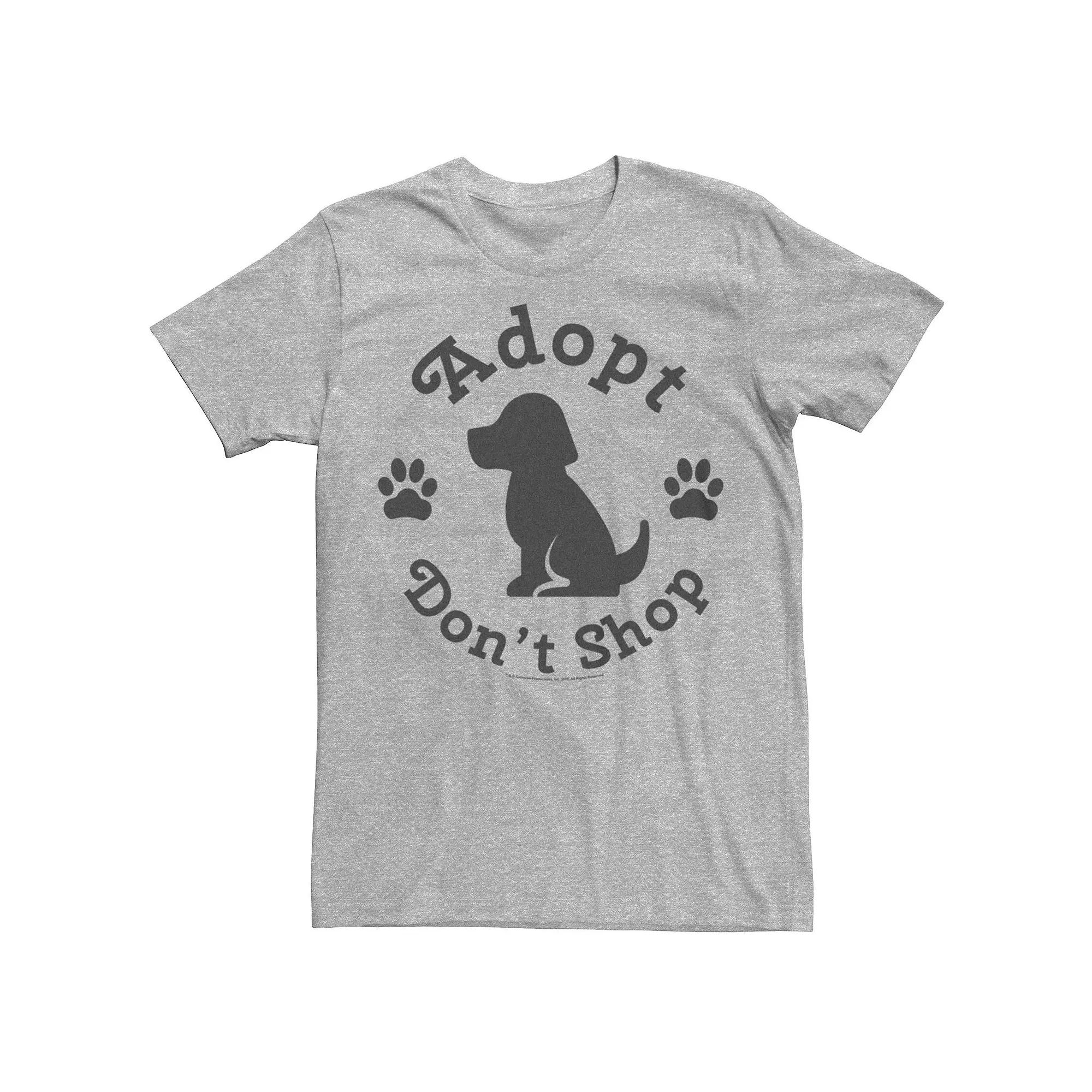 Men's A Dog's Purpose Adopt Don't Shop Graphic Tee,  Product Image