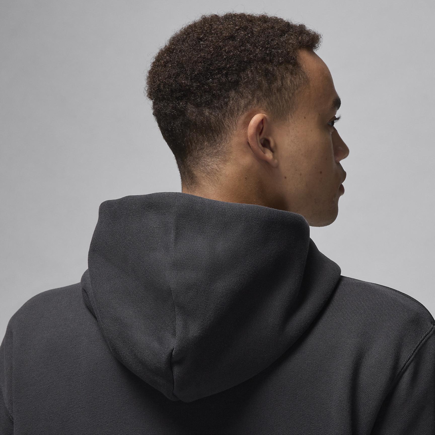 Air Jordan Wordmark Men's Fleece Pullover Hoodie Product Image