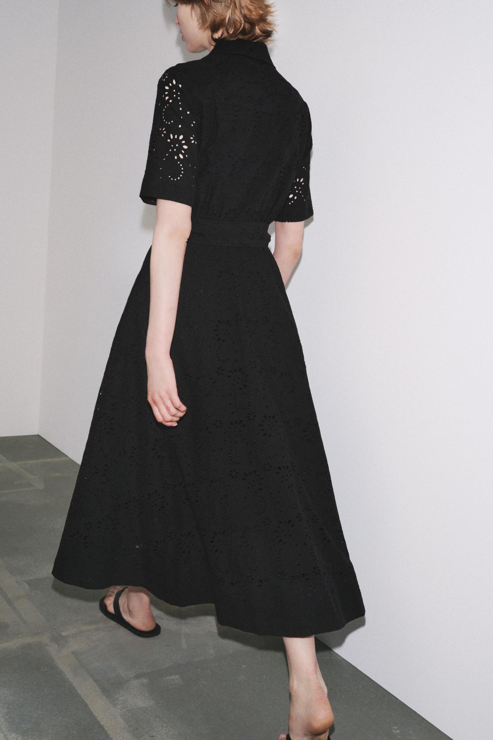 ZW COLLECTION EMBROIDERED SHIRT DRESS Product Image