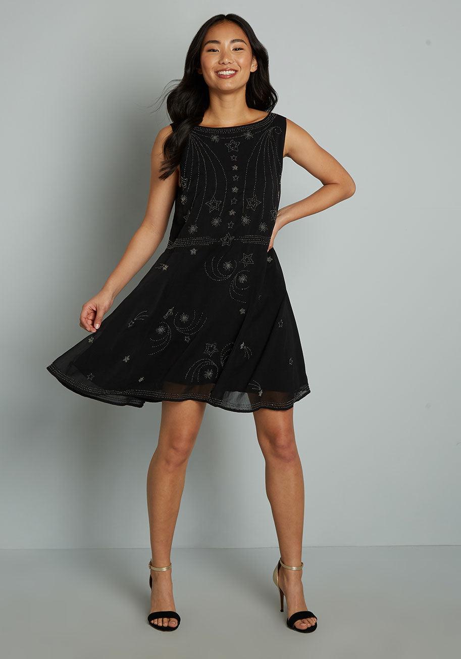 Leave Them Starstruck Shift Dress Product Image