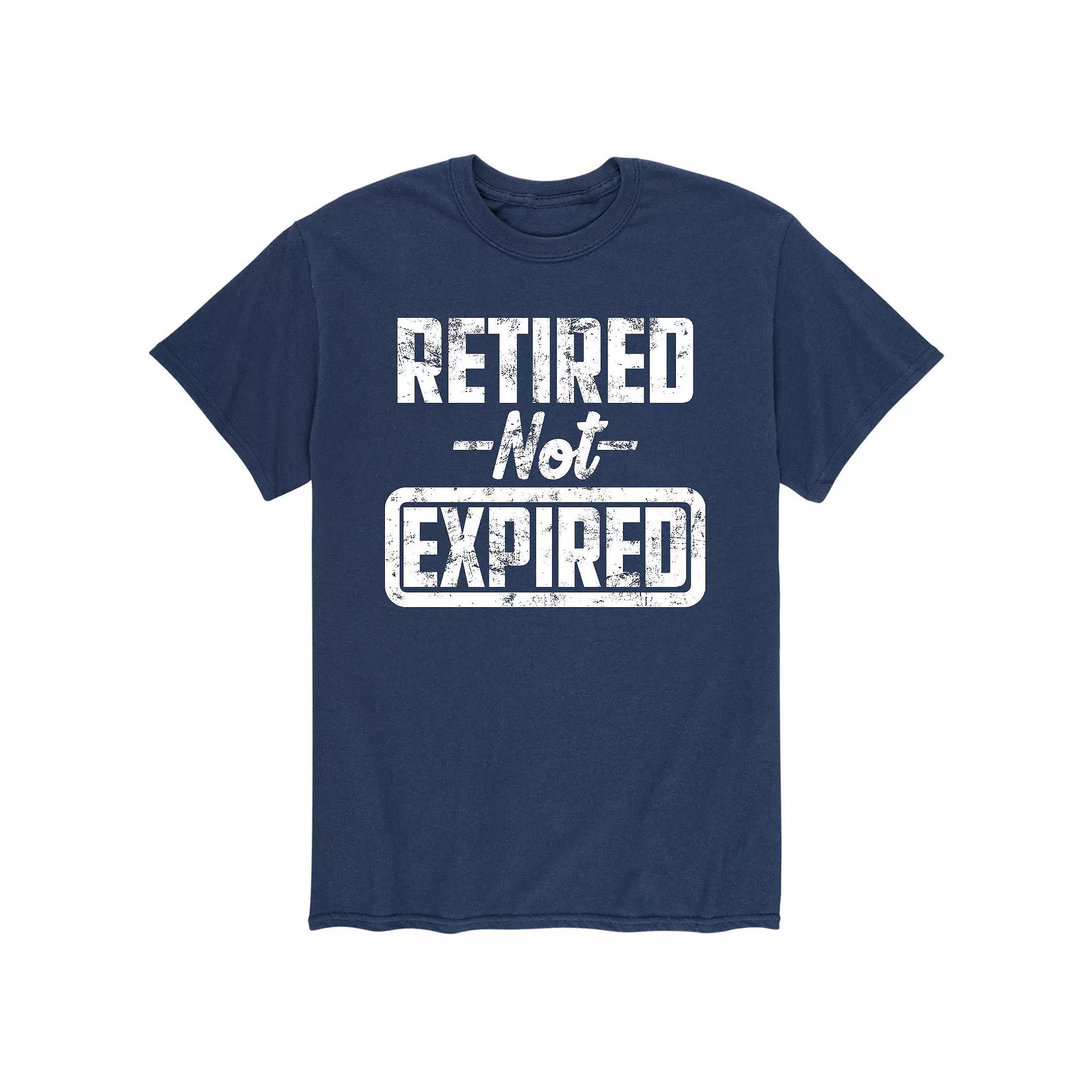 Men's Retired Not Expired Tee,  Product Image
