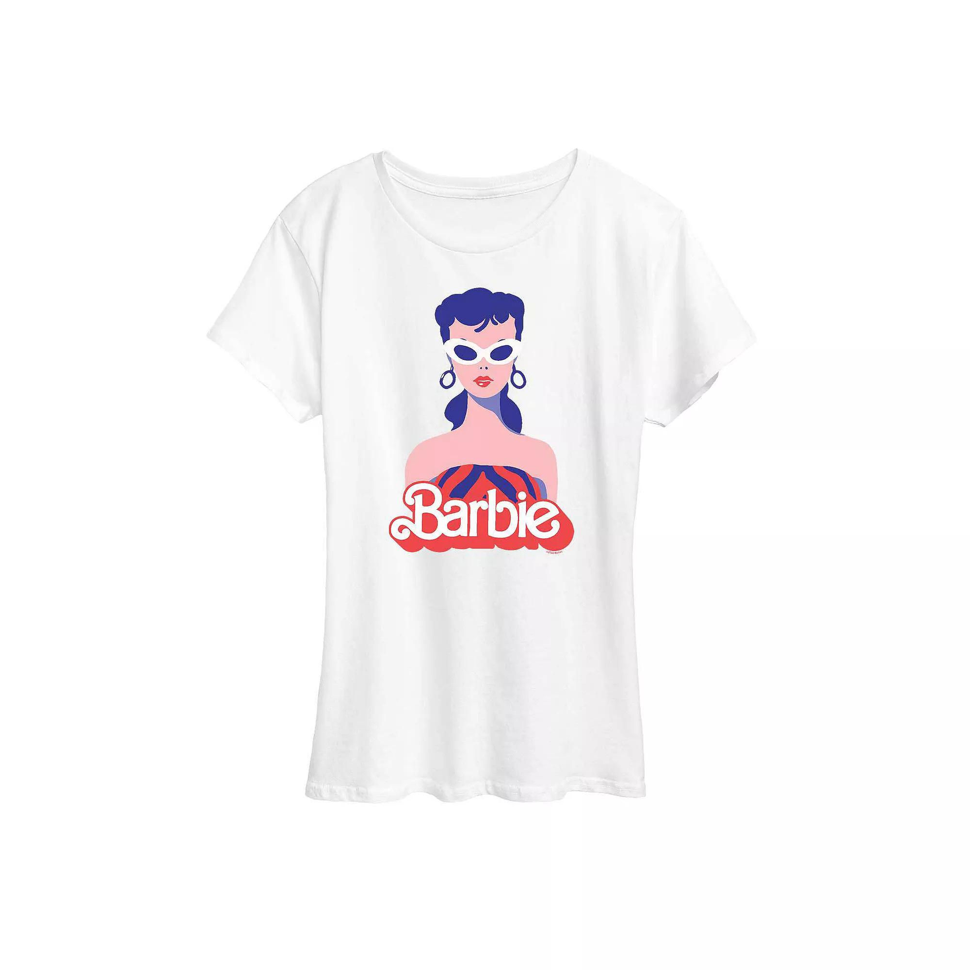 Women's Barbie® Red Logo Graphic Tee, Girl's,  Product Image