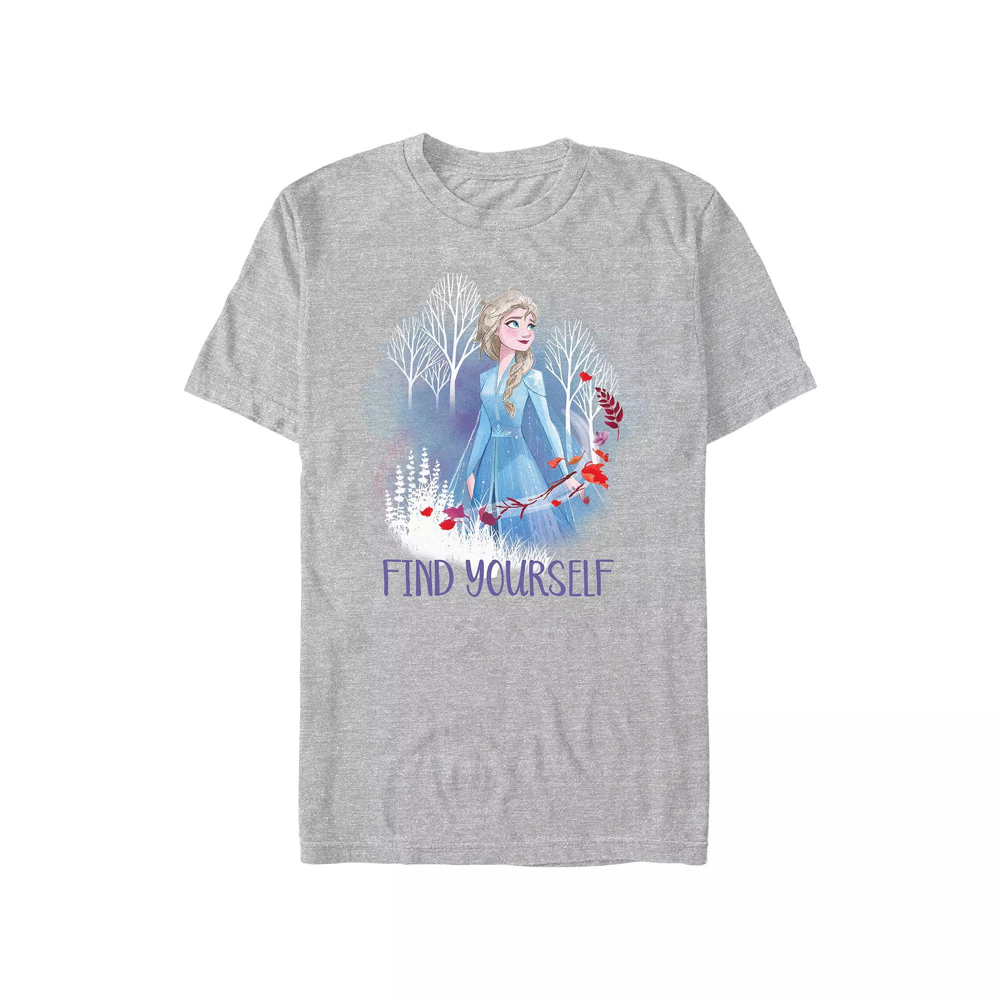 Disney's Frozen Elsa Find Yourself Men's Graphic Tee,  Product Image