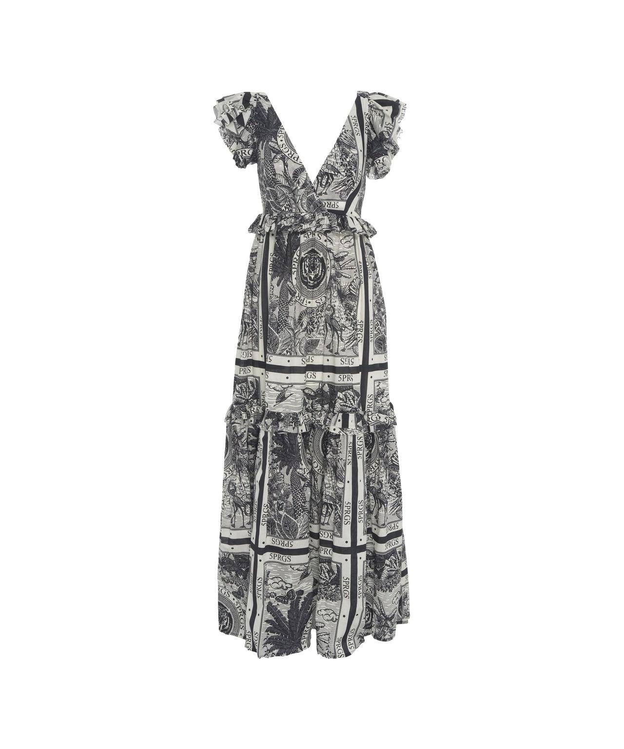 Maxi dress with print Product Image