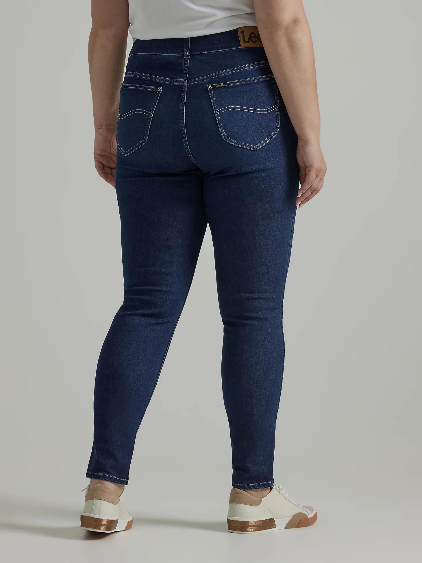 Women's Ultra Lux Comfort with Flex Motion Skinny Jean (Plus) | Women's Jeans | Lee® Product Image