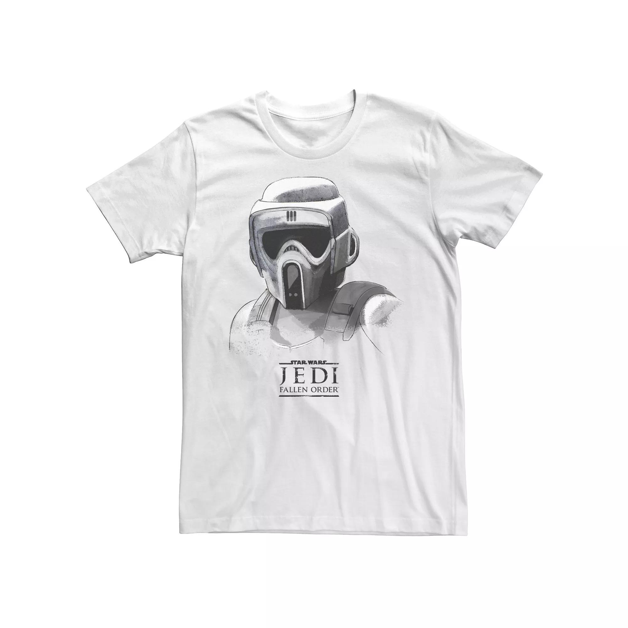 Men's Star Wars Jedi Fallen Order Grayscale Tee,  Product Image